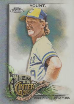 2022 Topps Allen & Ginter Chrome - Refractor #89 Robin Yount Front