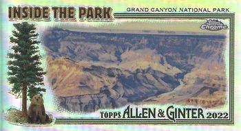 2022 Topps Allen & Ginter Chrome - Inside the Park Minis #ITP-11 Grand Canyon National Park Front