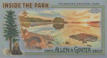 2022 Topps Allen & Ginter Chrome - Inside the Park Minis #ITP-20 Voyageurs National Park Front