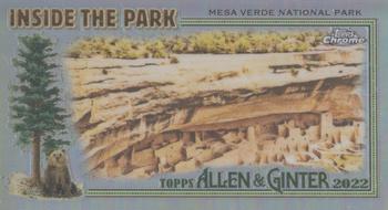 2022 Topps Allen & Ginter Chrome - Inside the Park Minis #ITP-25 Mesa Verde National Park Front