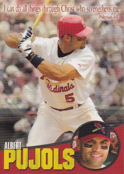 2004 St. Louis Cardinals Christian Family Day #NNO Albert Pujols Front