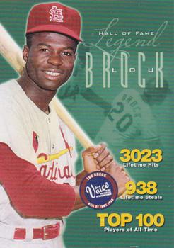 2005 St. Louis Cardinals Christian Family Day #NNO Lou Brock Front