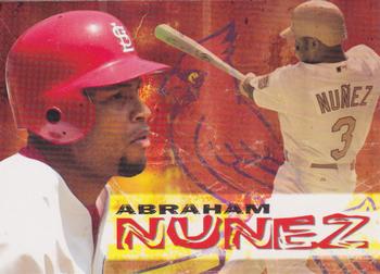 2005 St. Louis Cardinals Christian Family Day #NNO Abraham Nunez Front