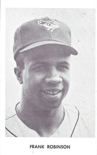 1966 Baltimore Orioles Photocards #NNO Frank Robinson Front