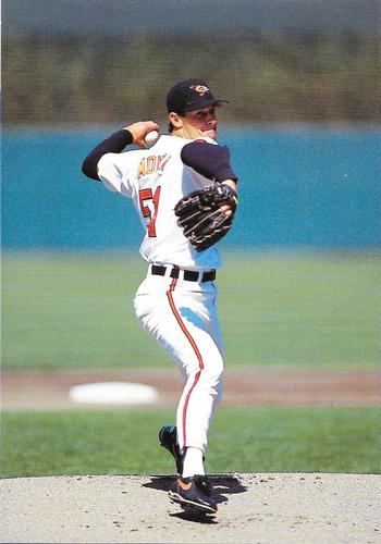 1994 Baltimore Orioles Photocards #NNO Jamie Moyer Front