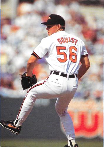 1994 Baltimore Orioles Photocards #NNO Mike Oquist Front