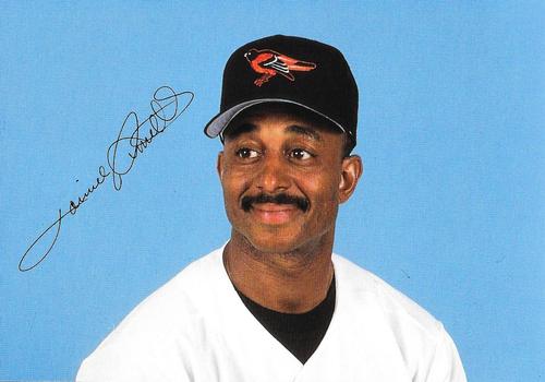1994 Baltimore Orioles Photocards #NNO Lonnie Smith Front