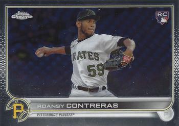 2022 Topps Chrome Sonic #53 Roansy Contreras Front