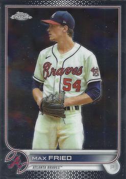 2022 Topps Chrome Sonic #75 Max Fried Front