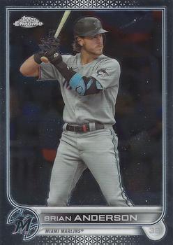 2022 Topps Chrome Sonic #138 Brian Anderson Front