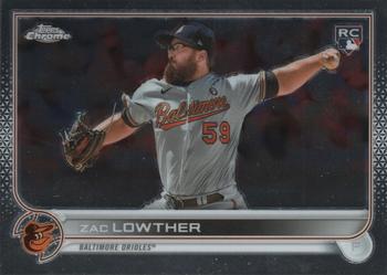 2022 Topps Chrome Sonic #159 Zac Lowther Front