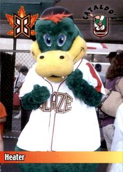 2007 Bakersfield Blaze #NNO Heater Front