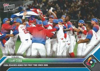 2023 Topps Now World Baseball Classic - Blue #WBC-48 Team Cuba Front