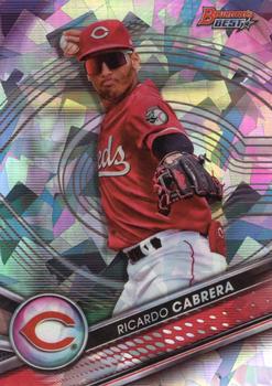 2022 Bowman's Best - Top Prospects Atomic Refractor #TP-18 Ricardo Cabrera Front