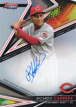 2022 Bowman's Best - Best of 2022 Autographs Refractor #B22-RCA Ricardo Cabrera Front