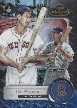 2022 Topps Gold Label - Class 1 Black #40 Ted Williams Front