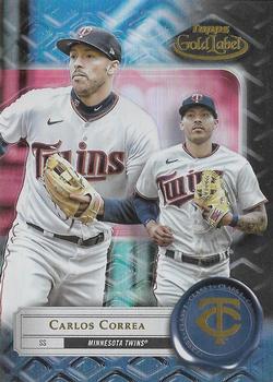 2022 Topps Gold Label - Class 1 Black #79 Carlos Correa Front
