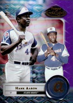 2022 Topps Gold Label - Class 2 Blue #69 Hank Aaron Front