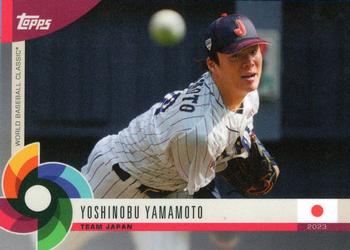 2023 Topps World Baseball Classic Global Stars #27 Yoshinobu Yamamoto Front