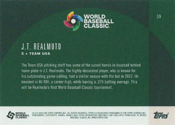 2023 Topps World Baseball Classic Global Stars #39 J.T. Realmuto Back