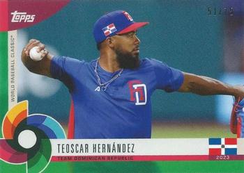 2023 Topps World Baseball Classic Global Stars - Green #37 Teoscar Hernandez Front