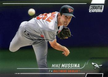 2022 Stadium Club Chrome #303 Mike Mussina Front