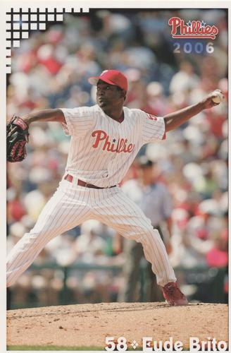 2006 Philadelphia Phillies Photo Cards #NNO Eude Brito Front