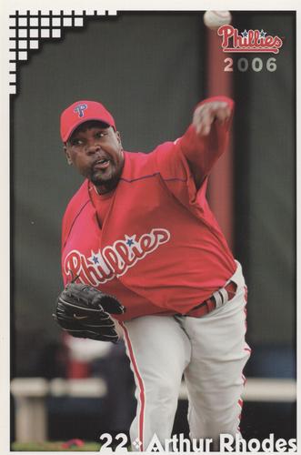 2006 Philadelphia Phillies Photo Cards #NNO Arthur Rhodes Front