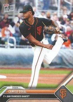 2023 Topps Now Road to Opening Day San Francisco Giants #OD-298 Camilo Doval Front