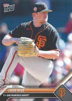 2023 Topps Now Road to Opening Day San Francisco Giants #OD-300 Logan Webb Front
