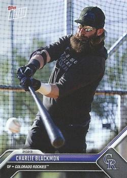 2023 Topps Now Road to Opening Day Colorado Rockies #OD-264 Charlie Blackmon Front