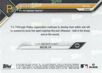 2023 Topps Now Road to Opening Day Pittsburgh Pirates #OD-235 Mitch Keller Back