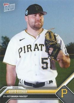 2023 Topps Now Road to Opening Day Pittsburgh Pirates #OD-236 David Bednar Front