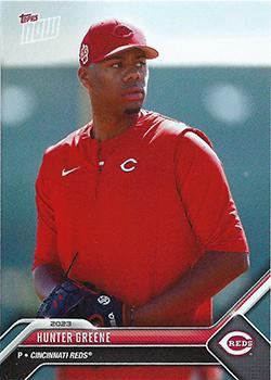 2023 Topps Now Road to Opening Day Cincinnati Reds #OD-211 Hunter Greene Front