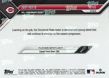 2023 Topps Now Road to Opening Day Cincinnati Reds #OD-212 Joey Votto Back