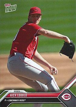 2023 Topps Now Road to Opening Day Cincinnati Reds #OD-214 Nick Lodolo Front
