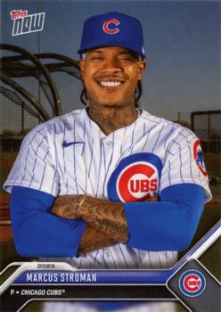 2023 Topps Now Road to Opening Day Chicago Cubs #OD-202 Marcus Stroman Front