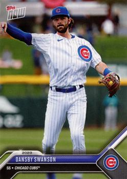 2023 Topps Now Road to Opening Day Chicago Cubs #OD-203 Dansby Swanson Front