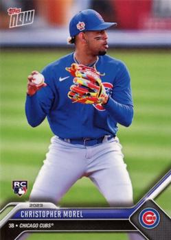 2023 Topps Now Road to Opening Day Chicago Cubs #OD-204 Christopher Morel Front