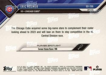 2023 Topps Now Road to Opening Day Chicago Cubs #OD-206 Eric Hosmer Back