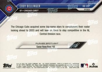 2023 Topps Now Road to Opening Day Chicago Cubs #OD-207 Cody Bellinger Back