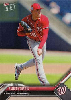 2023 Topps Now Road to Opening Day Washington Nationals #OD-191 Patrick Corbin Front