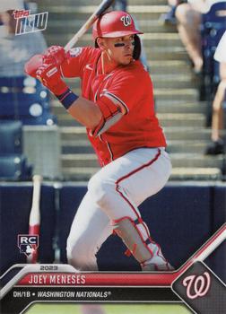 2023 Topps Now Road to Opening Day Washington Nationals #OD-192 Joey Meneses Front