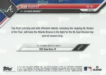 2023 Topps Now Road to Opening Day Atlanta Braves #OD-157 Sean Murphy Back