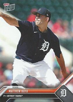 2023 Topps Now Road to Opening Day Detroit Tigers #OD-74 Matthew Boyd Front