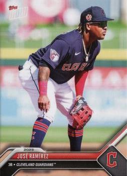 2023 Topps Now Road to Opening Day Cleveland Guardians #OD-61 José Ramírez Front