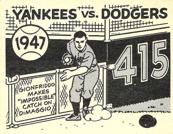 1967 Laughlin World Series - Promos #44 1947 Yankees vs Dodgers Front