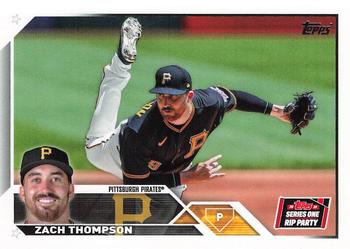 2023 Topps - Rip Party #2 Zach Thompson Front