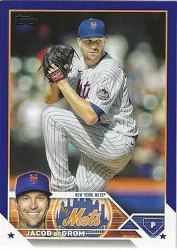 2023 Topps - Purple #48 Jacob deGrom Front