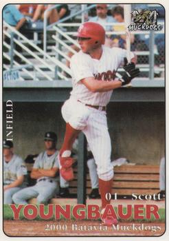 2000 Batavia Muckdogs #NNO Scott Youngbauer Front